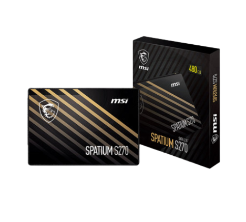 MSI DISCO DURO SOLIDO SSD 480GB S270 SATA 2.5PULG