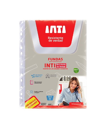 INTI MICA PORTAPAPEL A4 PQTX10