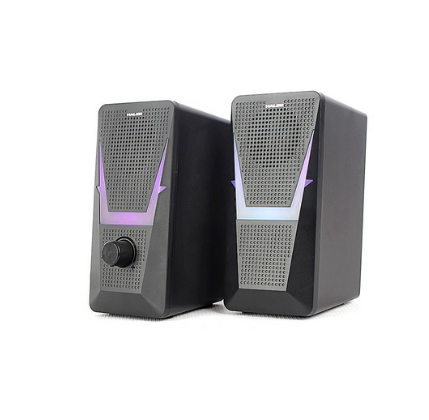 HALION PARLANTE GAMER HA-S340 RGB 2X2PULG RMS 3W X 2