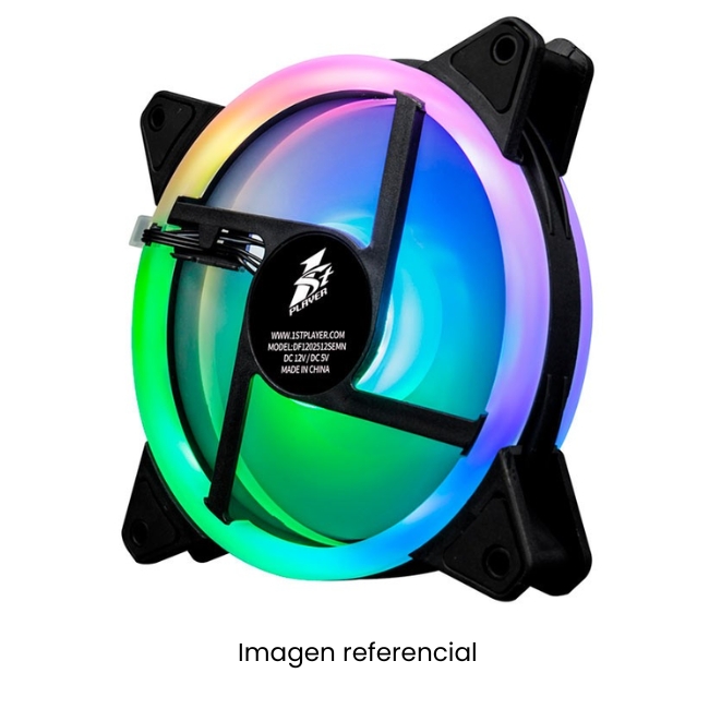 1ST PLAYER FIREMOON M1 KIT COOLER PARA CASE X3 12X12CM / CONTROL / RGB / GAMER