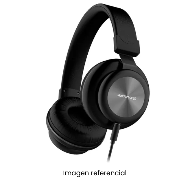 ANTRYX AUDIFONO DS H650 NEGRO GAMER + MICROFONO