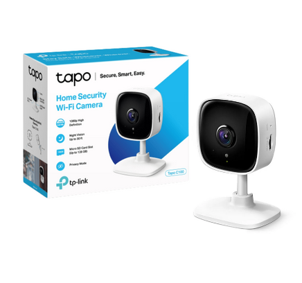 TP-LINK CAMARA WIFI TAPO C100 1080P