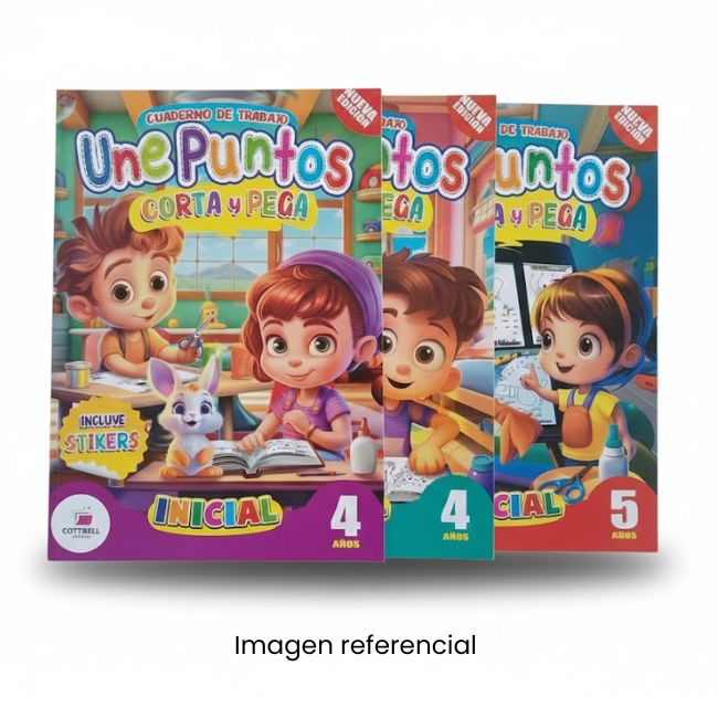 COTTBELL COLOREA UNE PUNTOS - PEGA Y PINTA