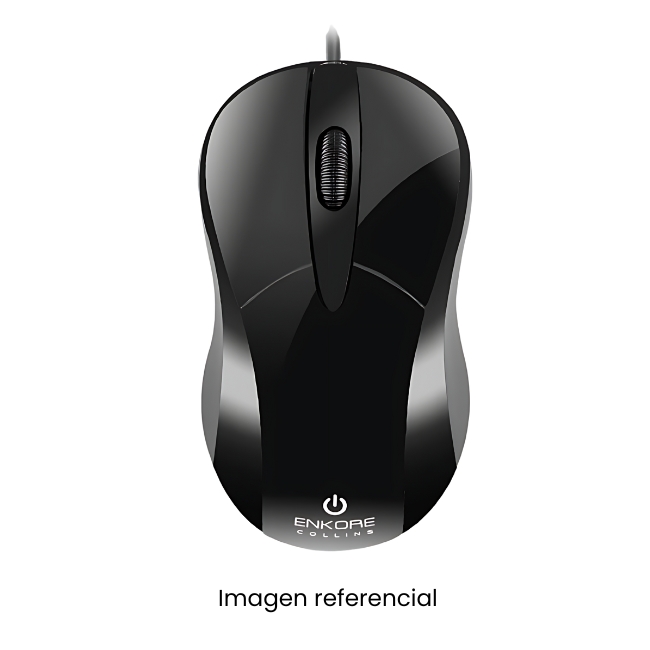 ENKORE MOUSE COLLINS BLACK EKM104 USB