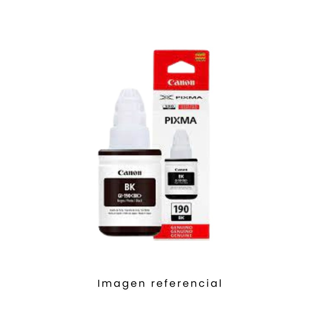FULLCOLORS TINTA GI-190 CANON NEGRO 135 ML