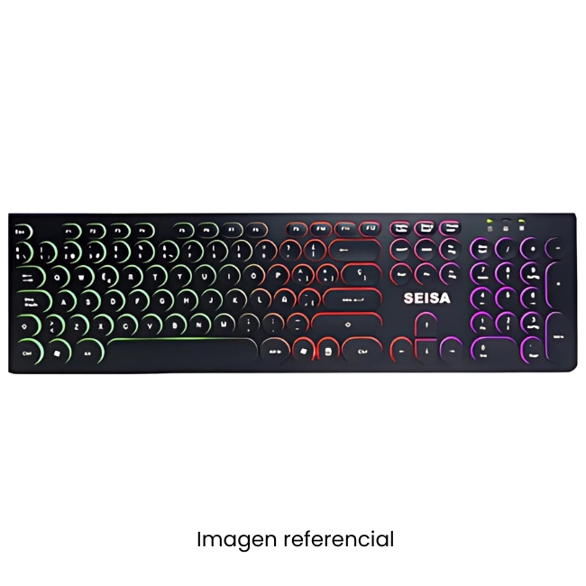 SEISA TECLADO GAMER RETROILUMINADO DN-DY02