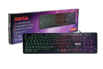 SEISA TECLADO GAMER RETROILUMINADO DN-DY02