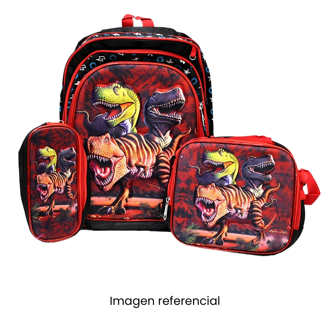 MOCHILA ESCOLAR ALTO RELIEVE NIÑO A24