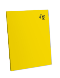 LORO CUADERNO A4 T/RENGLON SOLIDO CON SOMBRA 80H 