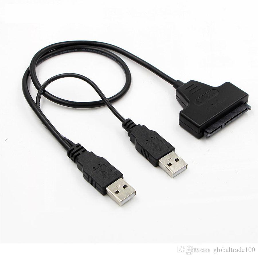 ADAPTADOR CABLE SATA A USB 2.0 2USB