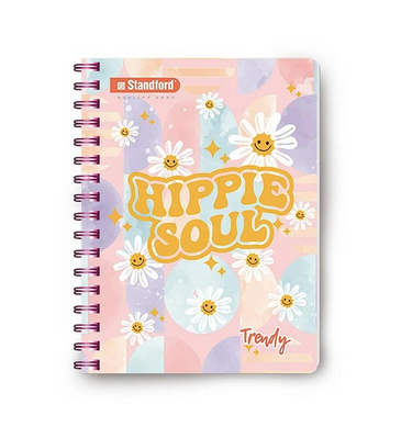 STANDFORD CUADERNO ESPIRAL A4 160HJ TRENDY