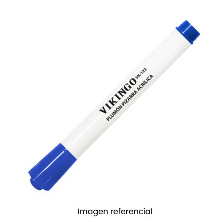 VIKINGO PLUMON ACRILICO JUMBO 123 AZUL