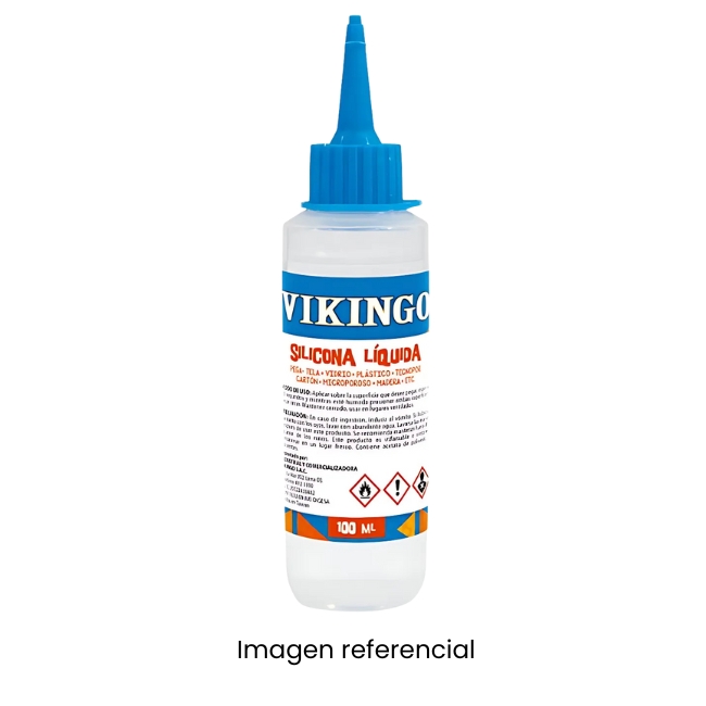 VIKINGO SILICONA LIQUIDA X 100 ML