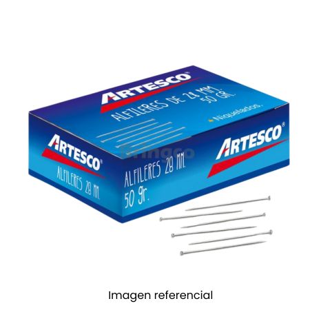 ARTESCO ALFILERES 28MM 50GR