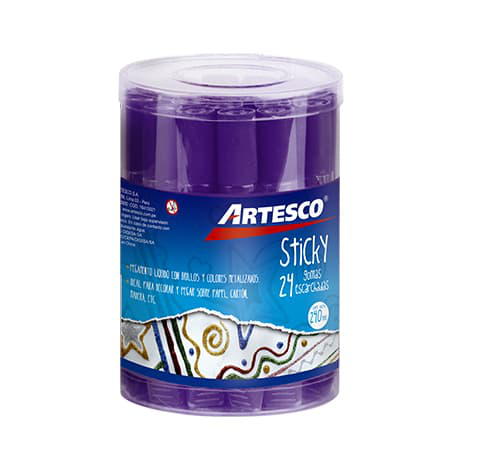 ARTESCO GOMA ESCARCH 10ML MORADO