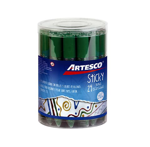 ARTESCO GOMA ESCARCH 10ML VERDE