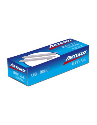 ARTESCO GRAPAS 26/6 CAJA X 5000 UND