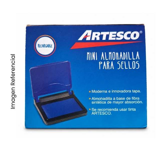 ARTESCO TAMPON MINI AZUL CHICO