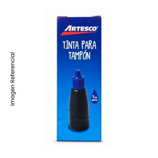 ARTESCO TINTA PARA TAMPON 30ML AZUL