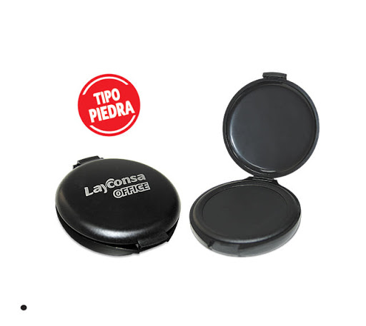 LAYCONSA TAMPON DACTILAR OFFICE NEGRO