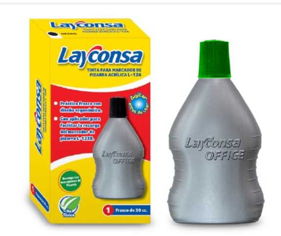 LAYCONSA TINTA PLUMON DE PIZARRA  L-126 VERDE