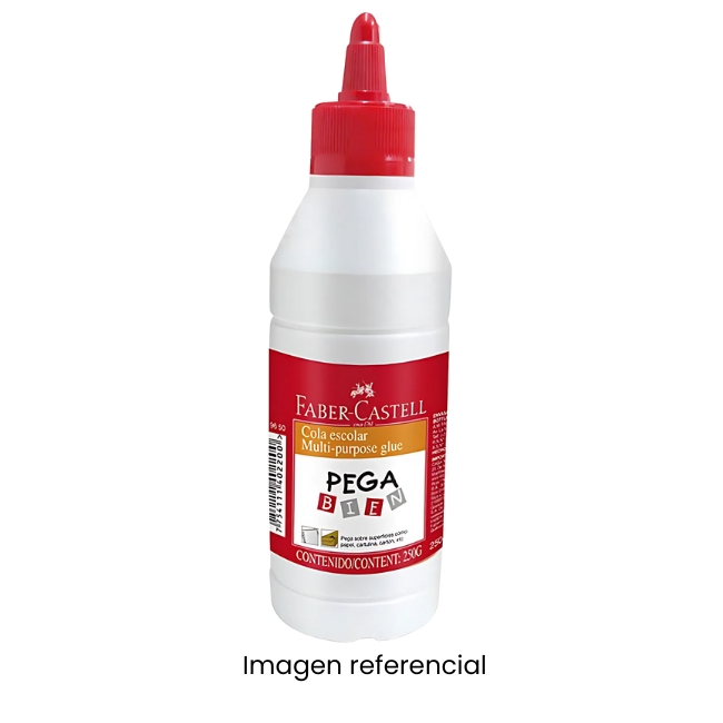 FABER CASTELL COLA PEGABIEN 250GR C/APLIC