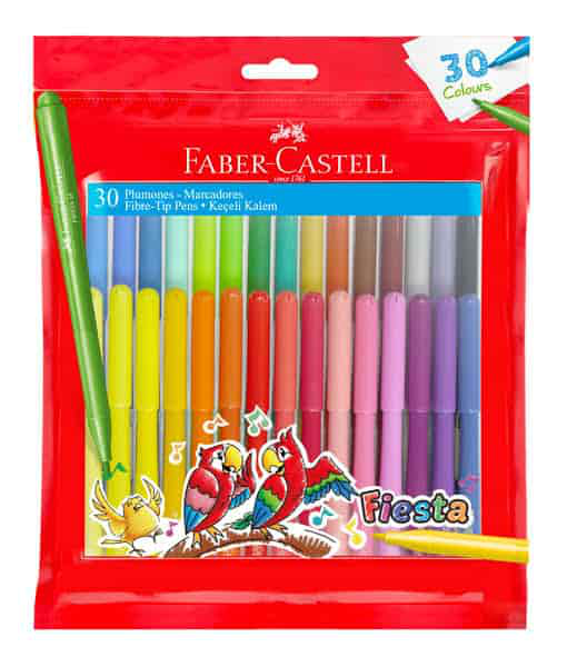 FABER CASTELL PLUMON 45 FIESTA X30