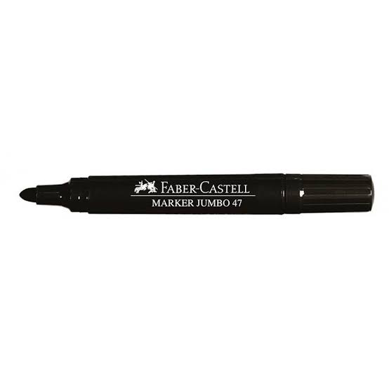 FABER CASTELL PLUMON 47 JUMBO NEGRO