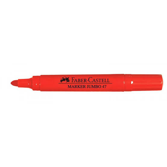 FABER CASTELL PLUMON 47 JUMBO ROJO