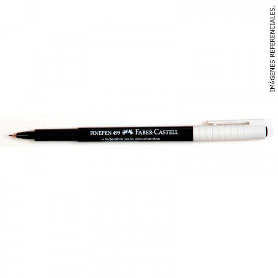 FABER CASTELL PLUMON 499 FINEPEN NEGRO