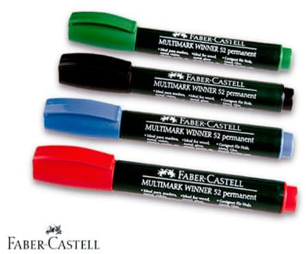 FABER CASTELL PLUMON PERMANENTE 52 AZUL