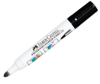 FABER CASTELL PLUMON ACRILICO JUMBO 123 NEGRO