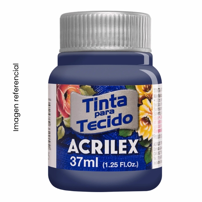 ACRILEX AZUL COBALTO 502 PINTURA PARA TELA 37 ML