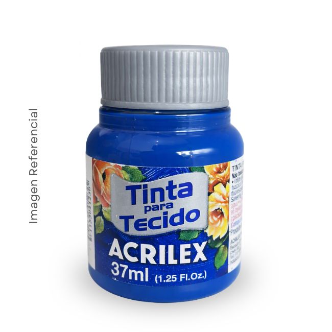ACRILEX AZUL COBALTO 502 PINTURA PARA TELA 37 ML