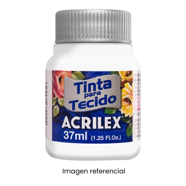 ACRILEX BLANCO 519 PINTURA PARA TELA 37 ML