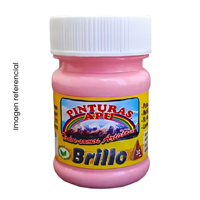 APU 30ML ROSADO BRILLO