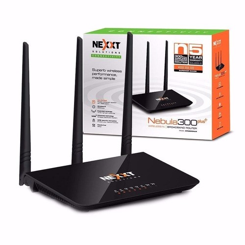 NEXXT AMP 300+ WIRELESS ROUTER N 300Mbps 4P 10/100