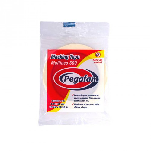 PEGAFAN MASKING 1/2PULG(12MM)X20YDS(18MTS)