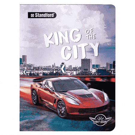 STANDFORD CUADERNO A4 T/RENGLON TOP GEAR 92H 