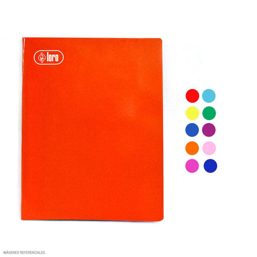 LORO CUADERNO A4 T/RENGLON SOLIDO 80H 