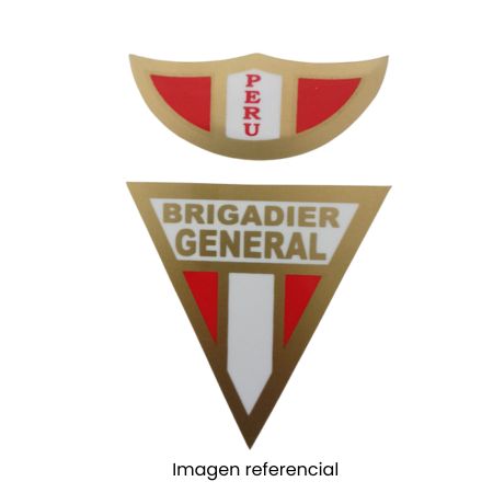 INSIGNIA BRIGADIER GENERAL + MEDIA LUNA