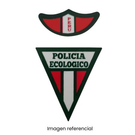 INSIGNIA POLICIA ECOLOGICO + MEDIA LUNA