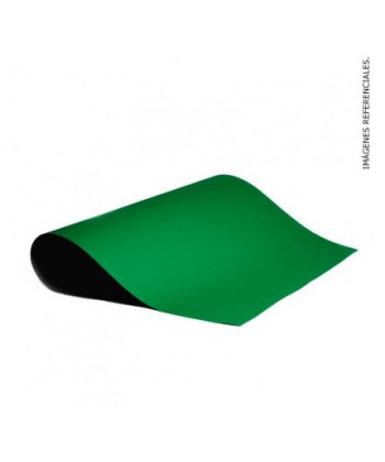 CARTULINA PLASTIFICADA VERDE HOJA 65X45CM