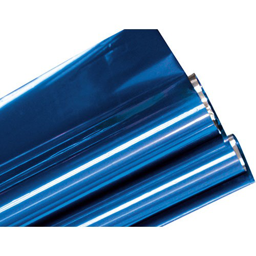 PAPEL METALICO AZUL 45CM