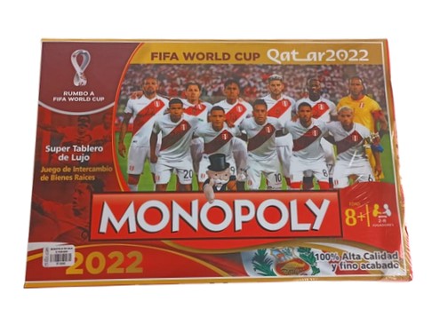 MONOPOLIO DISEÑO FUTBOL PERU