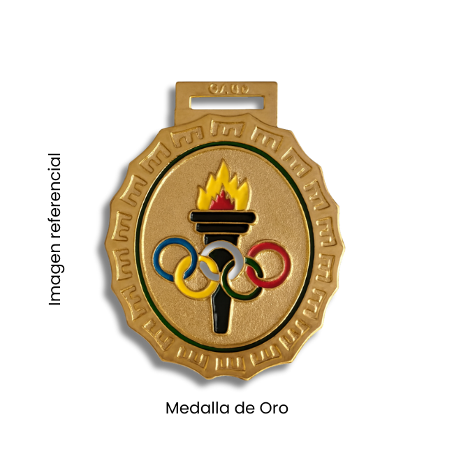 MEDALLA ORO SIN CINTA