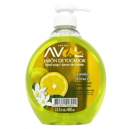 AVAL JABON LIQUIDO 400ML LIMON