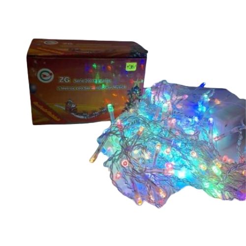 NVD LUZ LED X 200 CASCADA MULTICOLOR