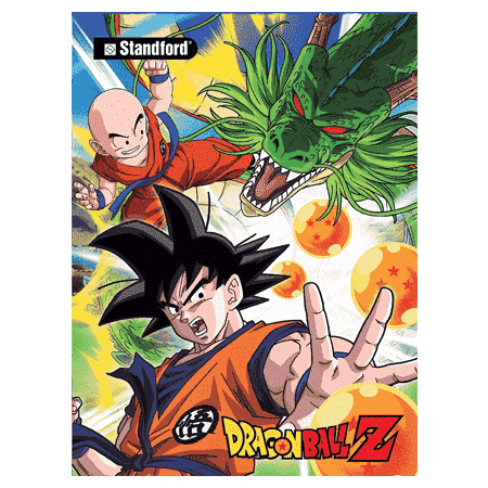 STANDFORD CUADERNO A4 TRIPLE RENGLON DRAGON BALL Z A23 84H 