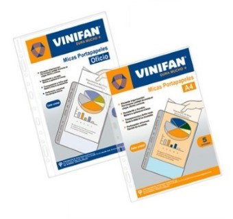 VINIFAN MICA PORTAPAPEL A4 PQTX10